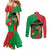 Traore Burkina Faso Couples Matching Mermaid Dress and Long Sleeve Button Shirt I Stand With Traore
