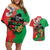 Traore Burkina Faso Couples Matching Off Shoulder Short Dress and Hawaiian Shirt I Stand With Traore