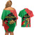Traore Burkina Faso Couples Matching Off Shoulder Short Dress and Hawaiian Shirt I Stand With Traore
