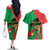Traore Burkina Faso Couples Matching Off The Shoulder Long Sleeve Dress and Hawaiian Shirt I Stand With Traore