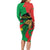 Traore Burkina Faso Family Matching Long Sleeve Bodycon Dress and Hawaiian Shirt I Stand With Traore