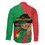 Traore Burkina Faso Family Matching Off The Shoulder Long Sleeve Dress and Hawaiian Shirt I Stand With Traore