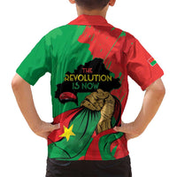 Traore Burkina Faso Family Matching Off Shoulder Maxi Dress and Hawaiian Shirt I Stand With Traore