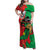 Traore Burkina Faso Family Matching Off Shoulder Maxi Dress and Hawaiian Shirt I Stand With Traore