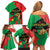 Traore Burkina Faso Family Matching Off Shoulder Short Dress and Hawaiian Shirt I Stand With Traore