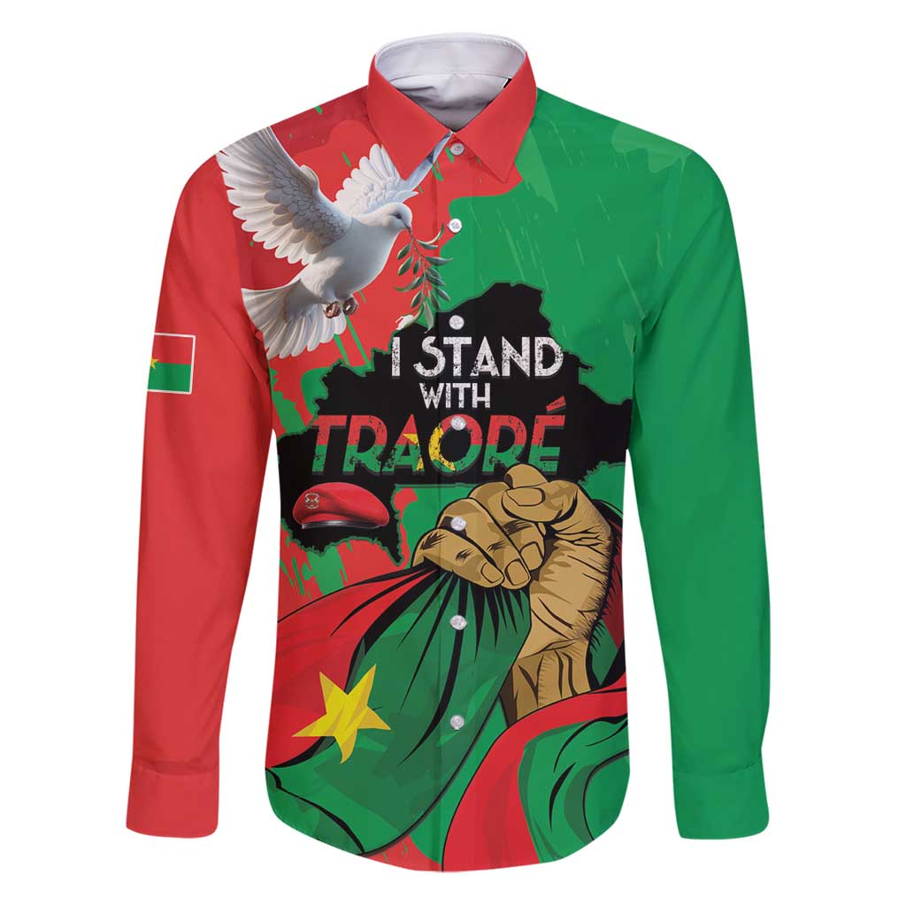 Traore Burkina Faso Family Matching Puletasi and Hawaiian Shirt I Stand With Traore