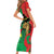 Traore Burkina Faso Family Matching Short Sleeve Bodycon Dress and Hawaiian Shirt I Stand With Traore