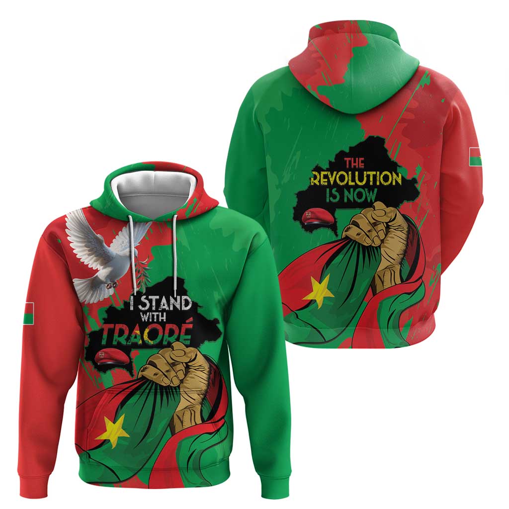 Traore Burkina Faso Hoodie I Stand With Traore