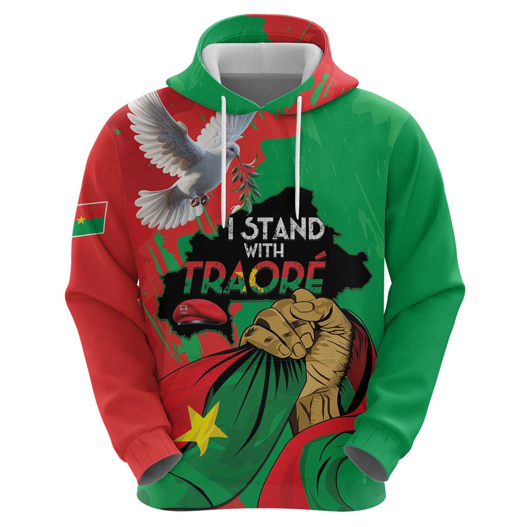 Traore Burkina Faso Hoodie I Stand With Traore