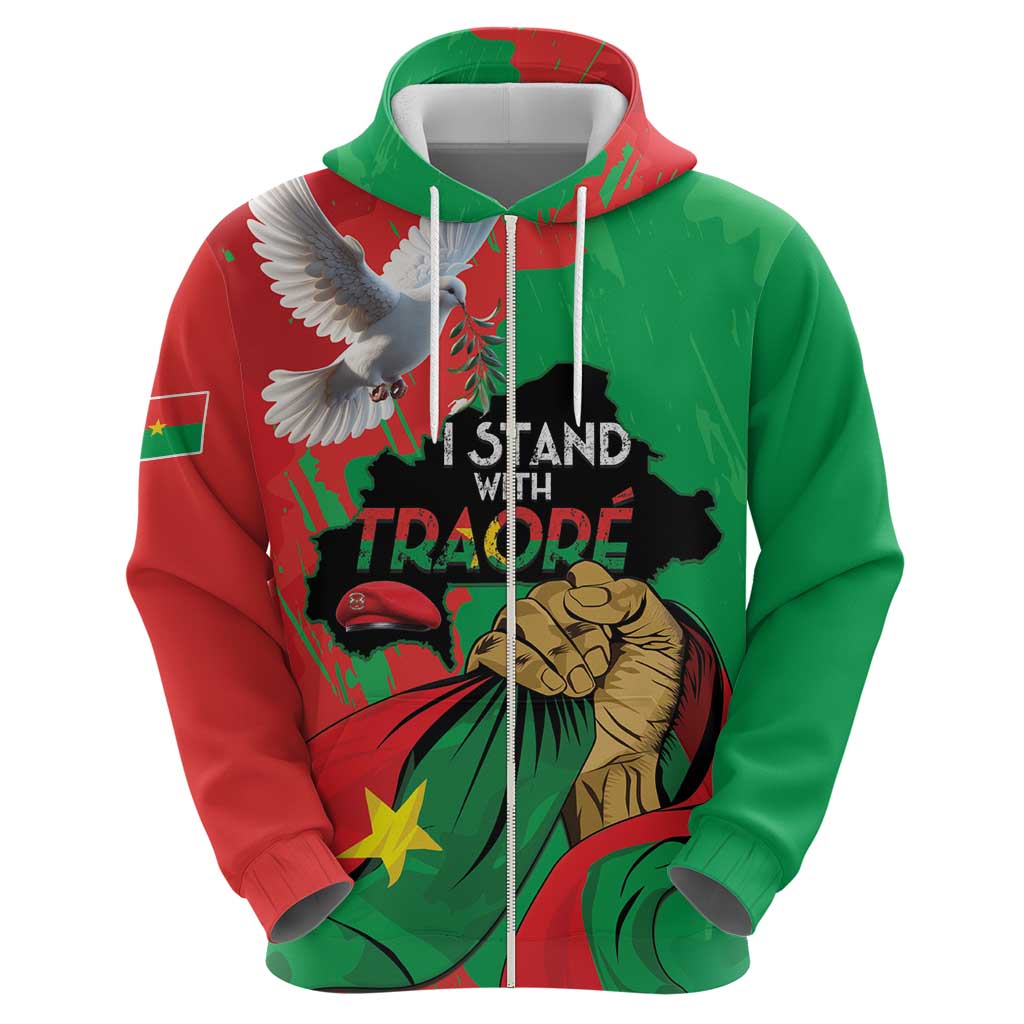 Traore Burkina Faso Hoodie I Stand With Traore