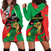 Traore Burkina Faso Hoodie Dress I Stand With Traore