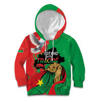 Traore Burkina Faso Kid Hoodie I Stand With Traore