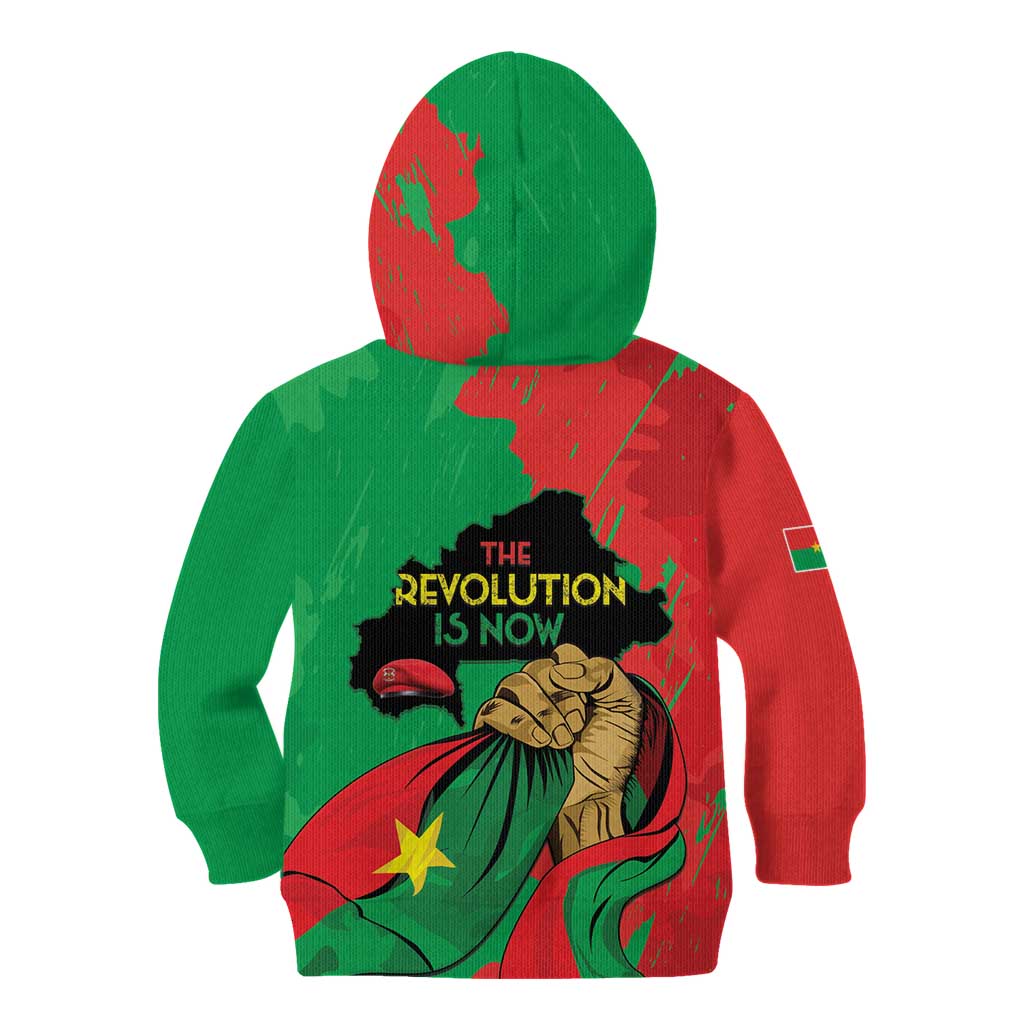 Traore Burkina Faso Kid Hoodie I Stand With Traore