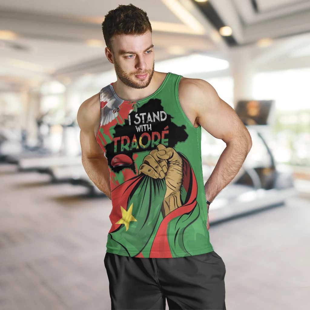 Traore Burkina Faso Men Tank Top I Stand With Traore
