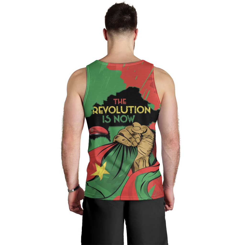 Traore Burkina Faso Men Tank Top I Stand With Traore