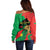 Traore Burkina Faso Off Shoulder Sweater I Stand With Traore