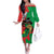 Traore Burkina Faso Off The Shoulder Long Sleeve Dress I Stand With Traore