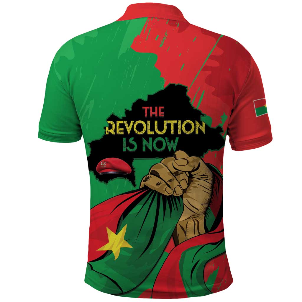 Traore Burkina Faso Polo Shirt I Stand With Traore