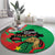 Traore Burkina Faso Round Carpet I Stand With Traore