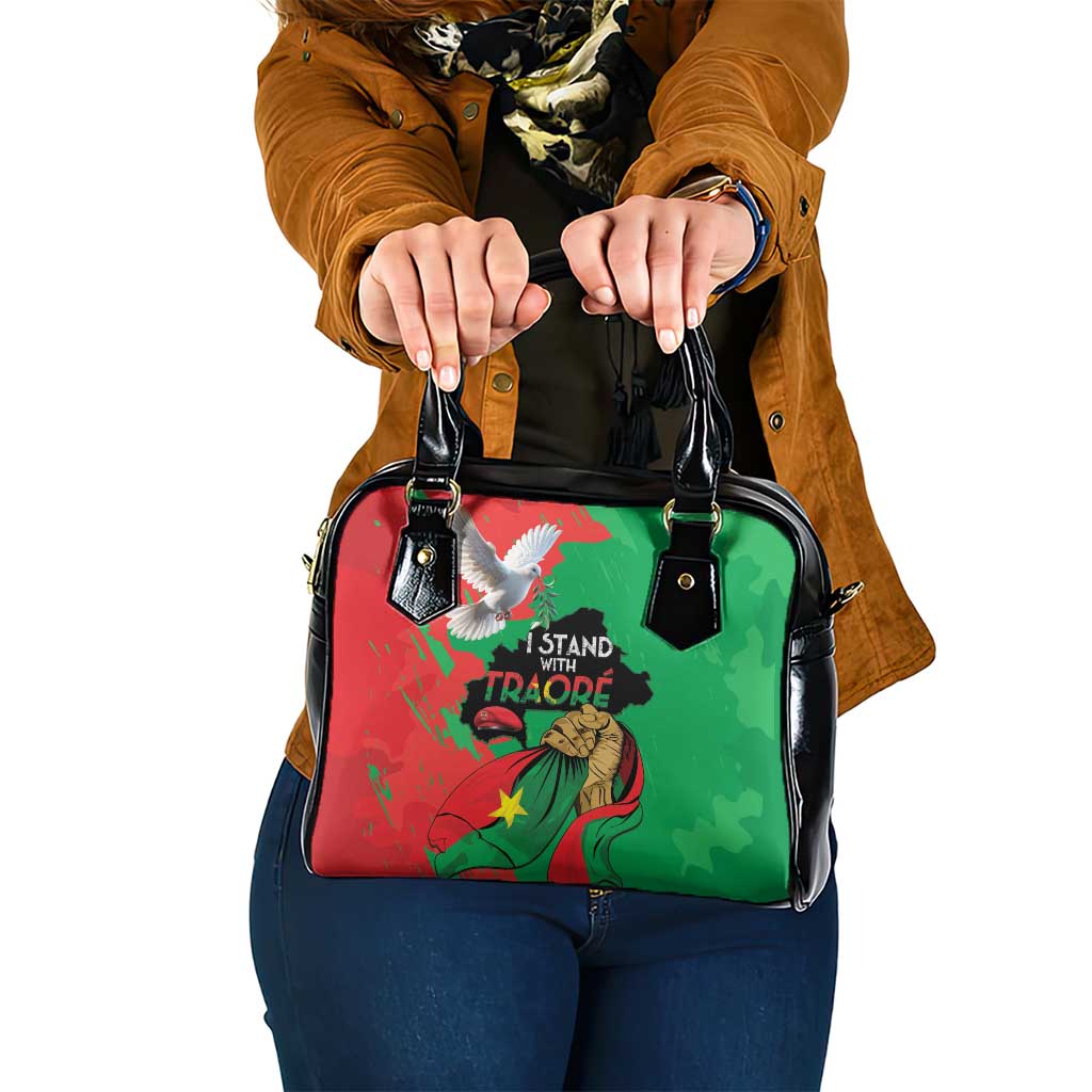 Traore Burkina Faso Shoulder Handbag I Stand With Traore
