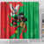 Traore Burkina Faso Shower Curtain I Stand With Traore