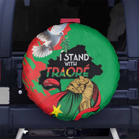 Traore Burkina Faso Spare Tire Cover I Stand With Traore