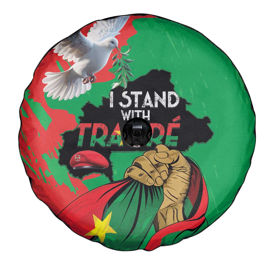 Traore Burkina Faso Spare Tire Cover I Stand With Traore