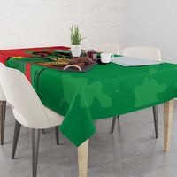 Traore Burkina Faso Tablecloth I Stand With Traore
