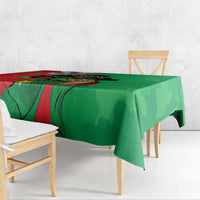Traore Burkina Faso Tablecloth I Stand With Traore