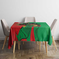 Traore Burkina Faso Tablecloth I Stand With Traore
