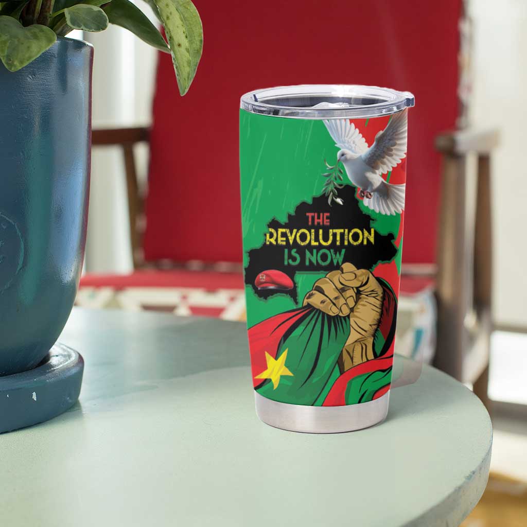 Traore Burkina Faso Tumbler Cup I Stand With Traore
