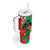 Traore Burkina Faso Tumbler With Handle I Stand With Traore