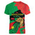 Traore Burkina Faso Women V-Neck T-Shirt I Stand With Traore
