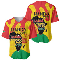 Hands Off Traore Burkina Faso Africa Baseball Jersey