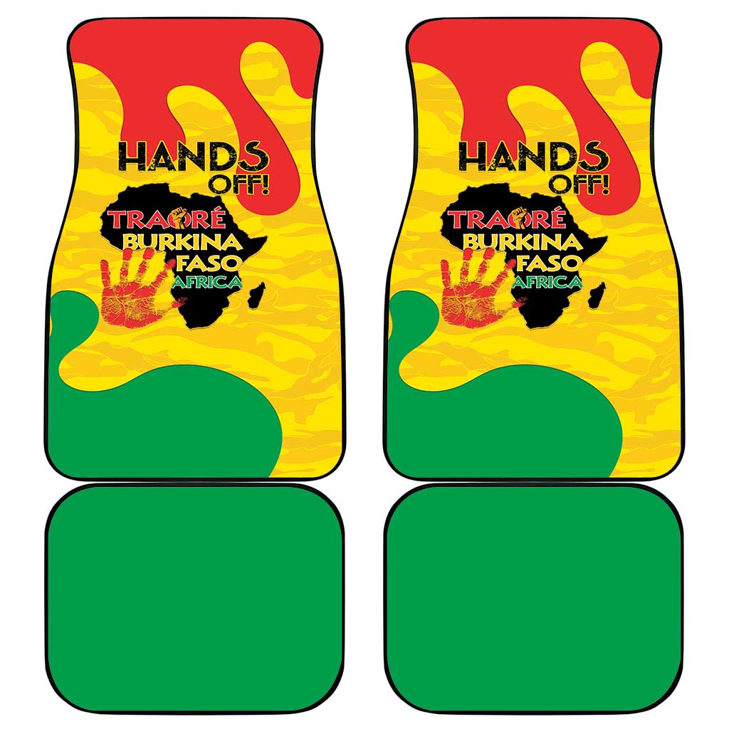 Hands Off Traore Burkina Faso Africa Car Mats