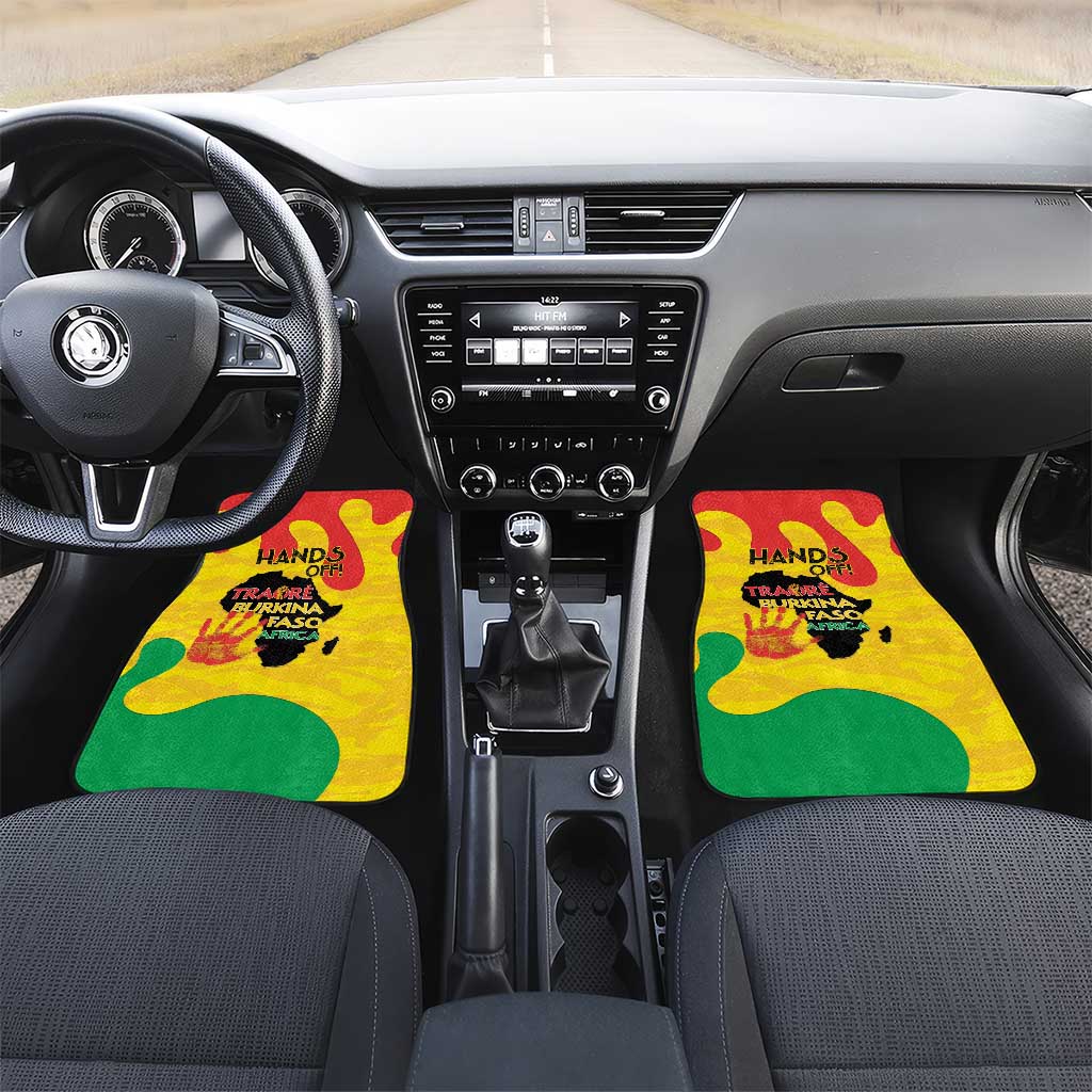 Hands Off Traore Burkina Faso Africa Car Mats