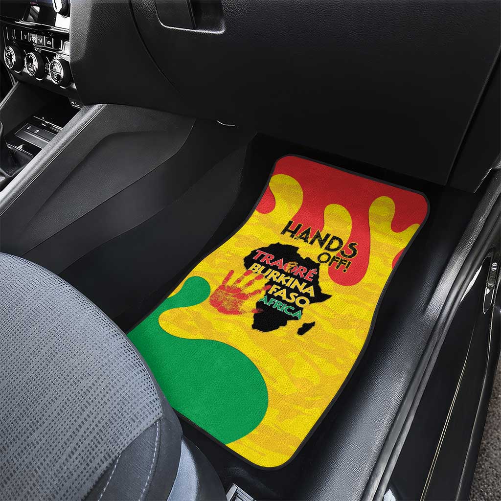 Hands Off Traore Burkina Faso Africa Car Mats