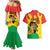 Hands Off Traore Burkina Faso Africa Couples Matching Mermaid Dress and Hawaiian Shirt