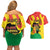 Hands Off Traore Burkina Faso Africa Couples Matching Off Shoulder Short Dress and Hawaiian Shirt