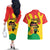 Hands Off Traore Burkina Faso Africa Couples Matching Off The Shoulder Long Sleeve Dress and Hawaiian Shirt