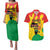 Hands Off Traore Burkina Faso Africa Couples Matching Puletasi and Hawaiian Shirt