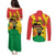 Hands Off Traore Burkina Faso Africa Couples Matching Puletasi and Long Sleeve Button Shirt