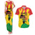Hands Off Traore Burkina Faso Africa Couples Matching Tank Maxi Dress and Hawaiian Shirt