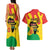 Hands Off Traore Burkina Faso Africa Couples Matching Tank Maxi Dress and Hawaiian Shirt