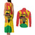 Hands Off Traore Burkina Faso Africa Couples Matching Tank Maxi Dress and Long Sleeve Button Shirt