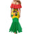 Hands Off Traore Burkina Faso Africa Family Matching Mermaid Dress and Hawaiian Shirt