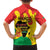 Hands Off Traore Burkina Faso Africa Family Matching Off The Shoulder Long Sleeve Dress and Hawaiian Shirt