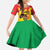 Hands Off Traore Burkina Faso Africa Family Matching Off The Shoulder Long Sleeve Dress and Hawaiian Shirt