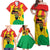 Hands Off Traore Burkina Faso Africa Family Matching Off Shoulder Maxi Dress and Hawaiian Shirt