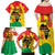 Hands Off Traore Burkina Faso Africa Family Matching Off Shoulder Maxi Dress and Hawaiian Shirt